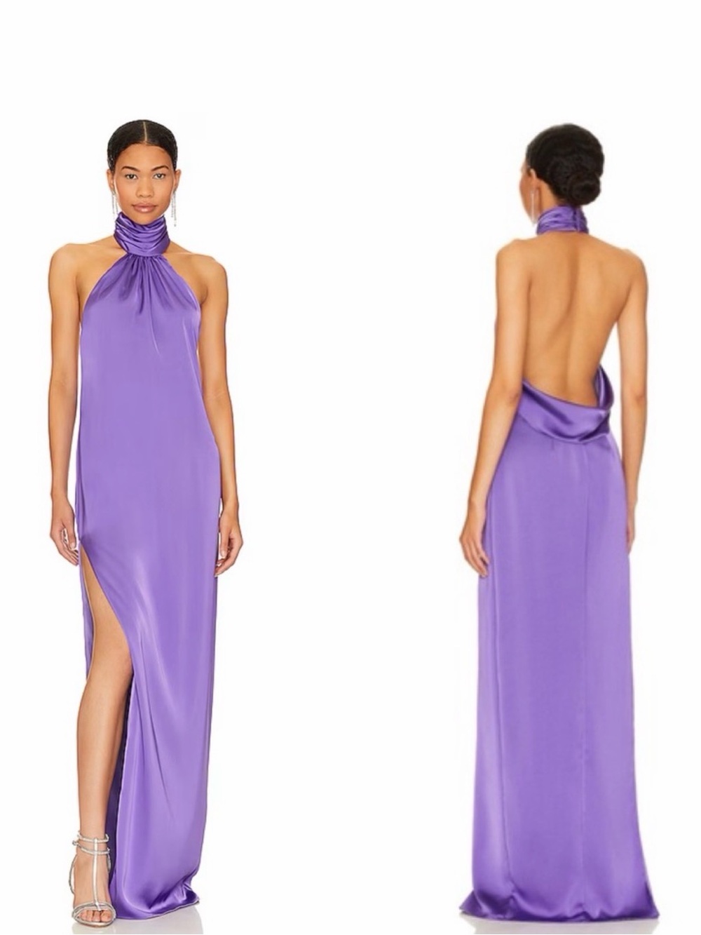 Katie May Sidrit Gown in Grape Size XS